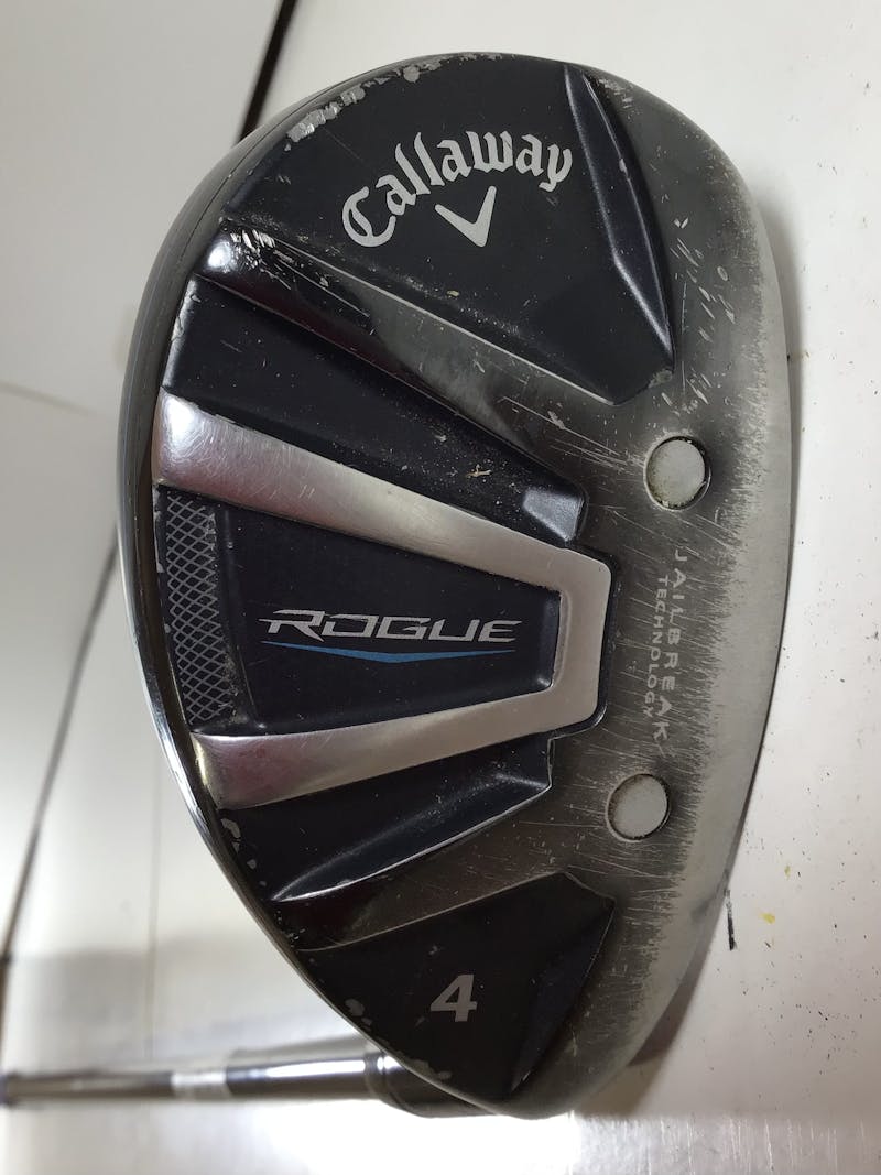 Used Callaway ROGUE 4 Hybrid Regular Flex Graphite Shaft Hybrid Clubs