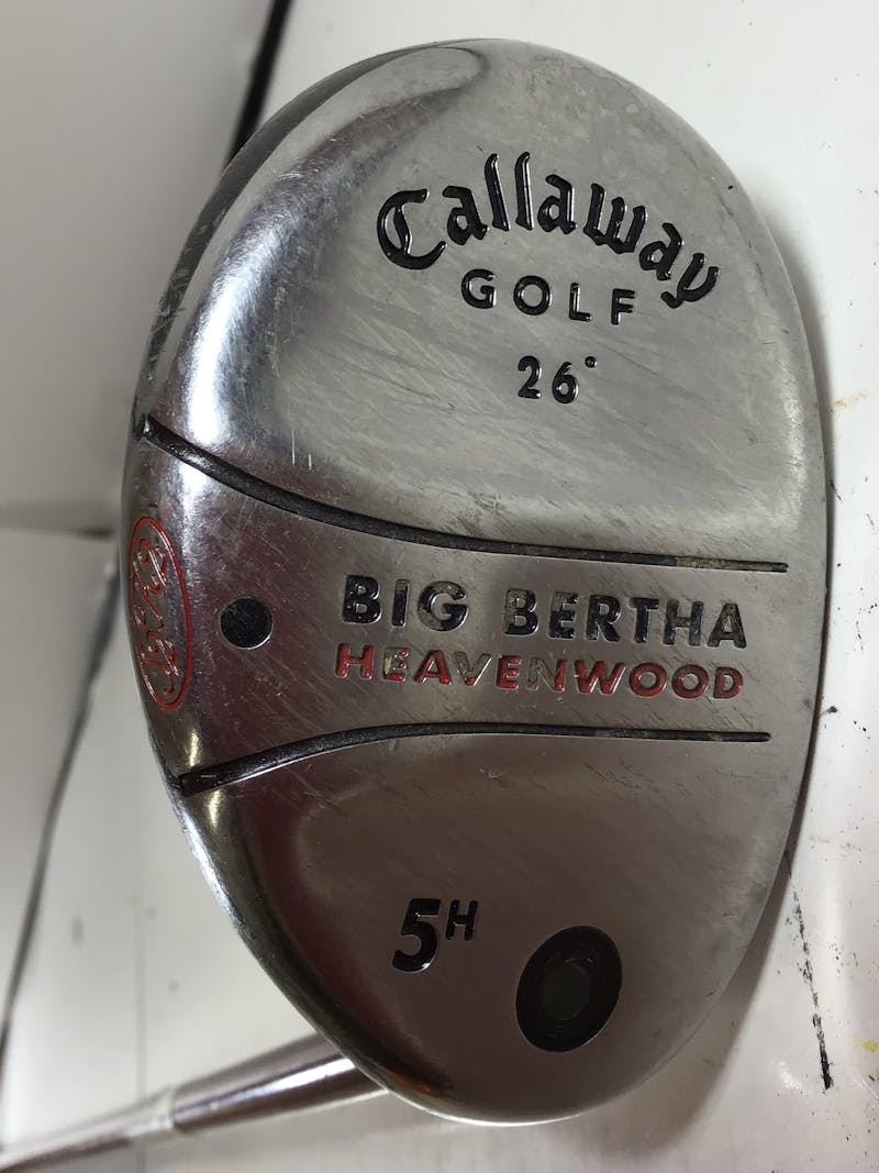 Used Callaway BB HEAVENWOOD 5 Hybrid Regular Flex Graphite Shaft Hybrid Clubs