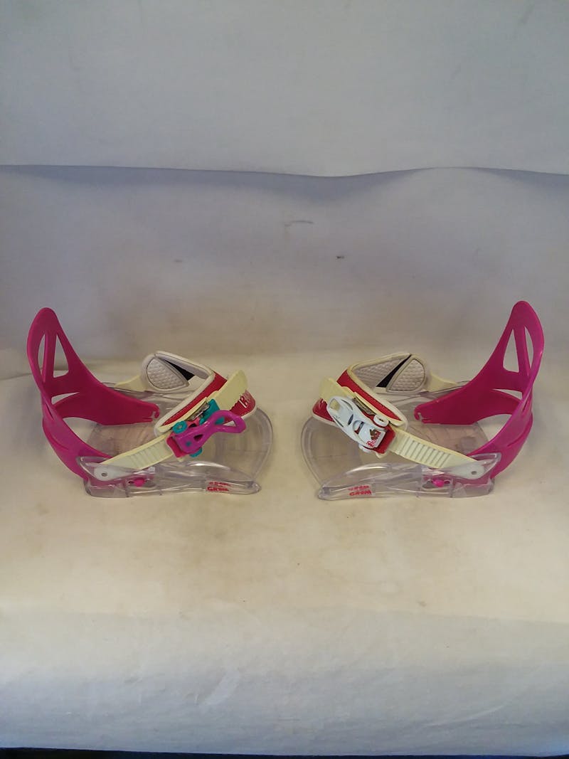 Used Burton GROM SM Girls’ Snowboard Bindings