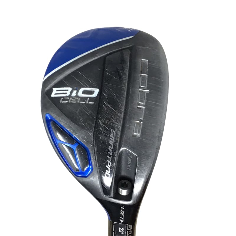 Used Cobra BIO CELL 4 Hybrid Regular Flex Graphite Shaft Hybrid Clubs