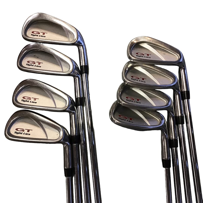 Used Adams Golf GT TIGHT LIES 3I-PW Regular Flex Steel Shaft Iron Sets