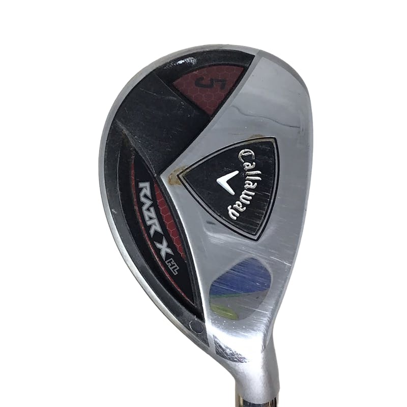 Used Callaway RAZR X HL 5 Hybrid Ladies Flex Graphite Shaft Hybrid Clubs