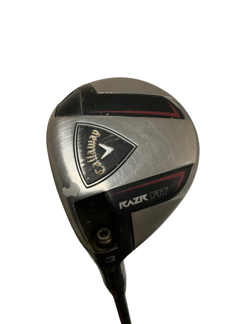 Used Callaway RAZR FIT 3 Wood Regular Flex Graphite Shaft Fairway Woods