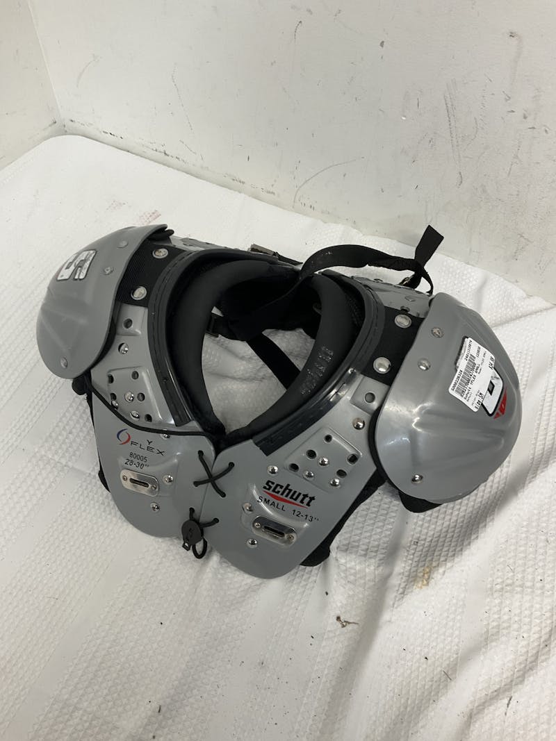 Used Schutt YFLEX SMALL SM Football Shoulder Pads