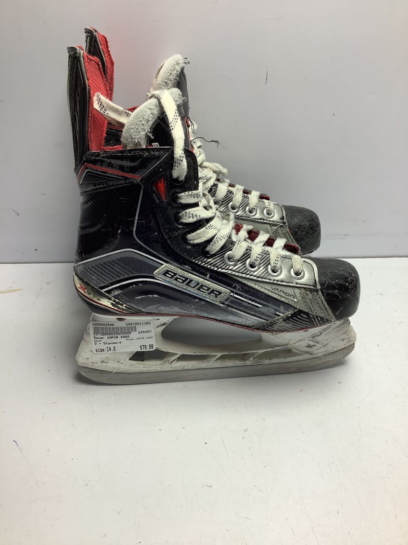 Used Bauer VAPOR X900 Intermediate 4.0 D – R Regular Ice Hockey Skates