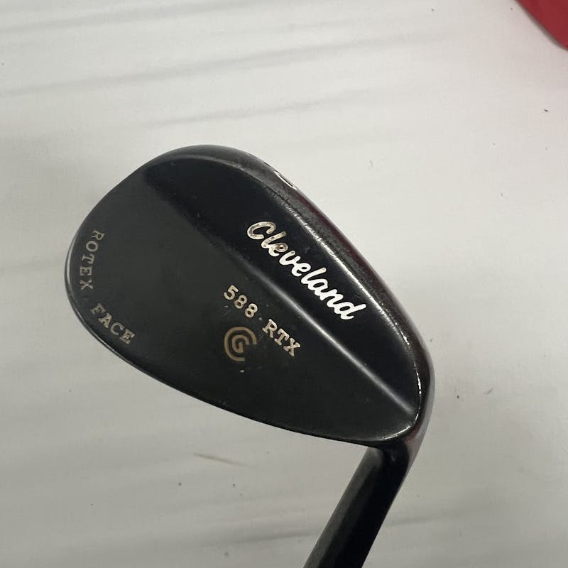 Used Cleveland 588 RTX 50 Degree Regular Flex Steel Shaft Wedges