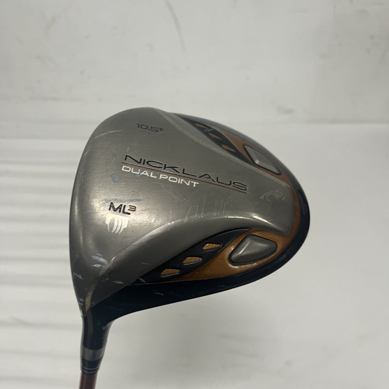 Used Nicklaus DUAL POINT Regular Flex Graphite Shaft Drivers