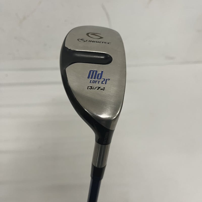 Used SONARTEC MD 3 Hybrid Stiff Flex Graphite Shaft Hybrid Clubs