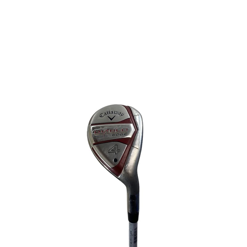 Used Callaway DIABLO EDGE 4 Hybrid Regular Flex Graphite Shaft Hybrid Clubs