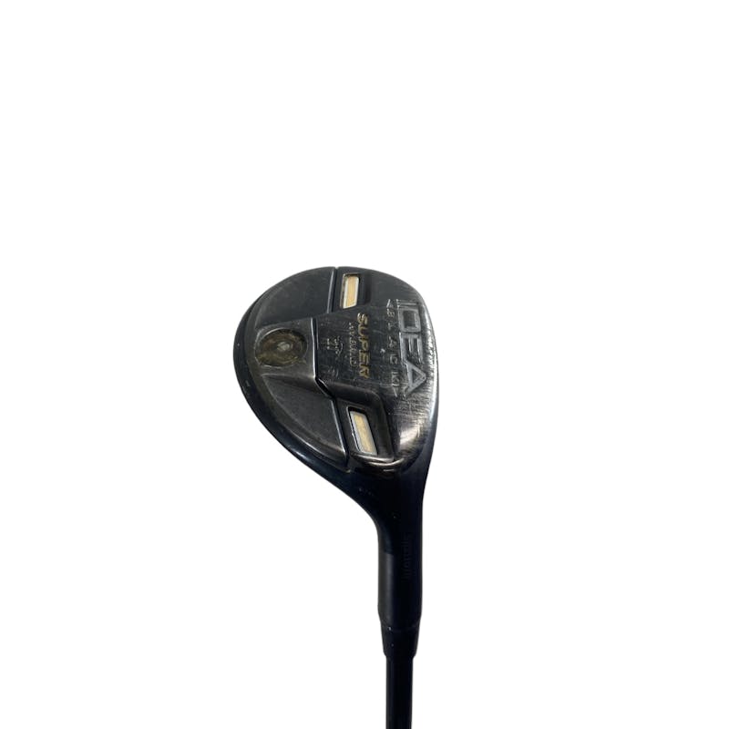 Used Adams IDEA BLACK SUPER 3 Hybrid Regular Flex Graphite Shaft Hybrid Clubs