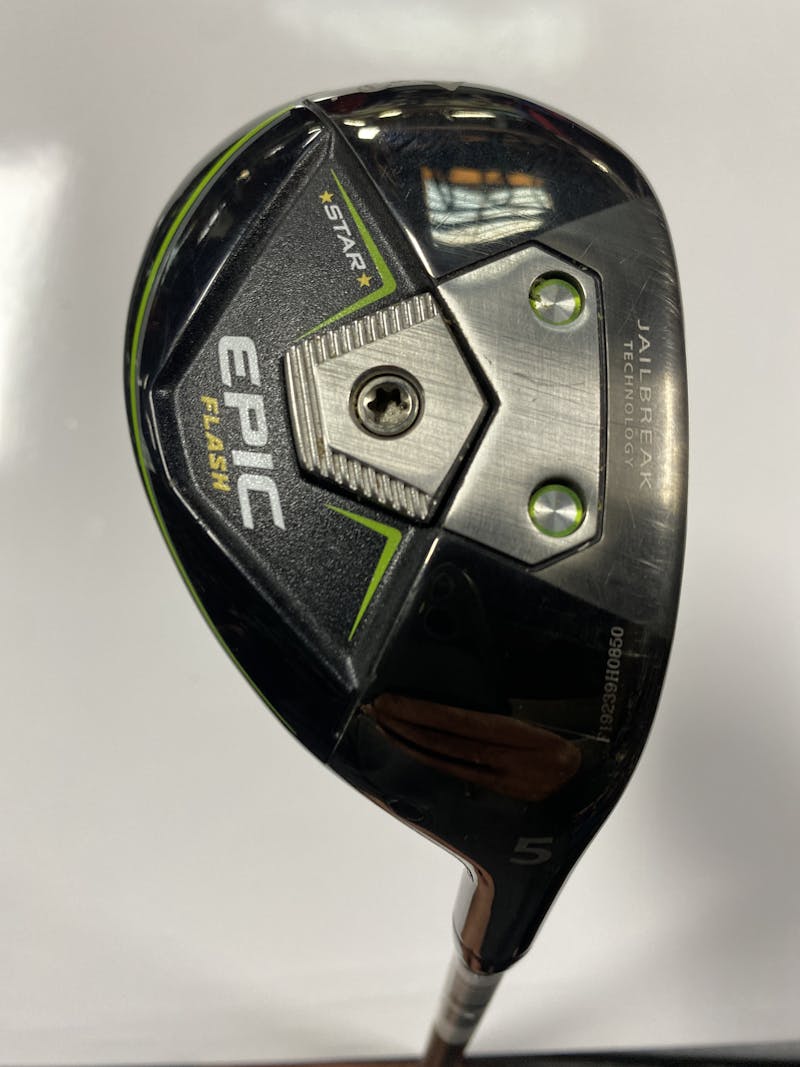 Used Callaway EPIC FLASH STAR JAPANESE 5 Hybrid Stiff Flex Graphite Shaft Hybrid Clubs