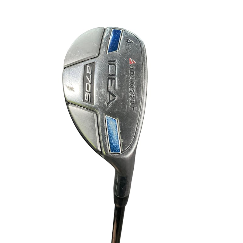 Used Adams IDEA A7 OS 4 Hybrid Regular Flex Graphite Shaft Hybrid Clubs