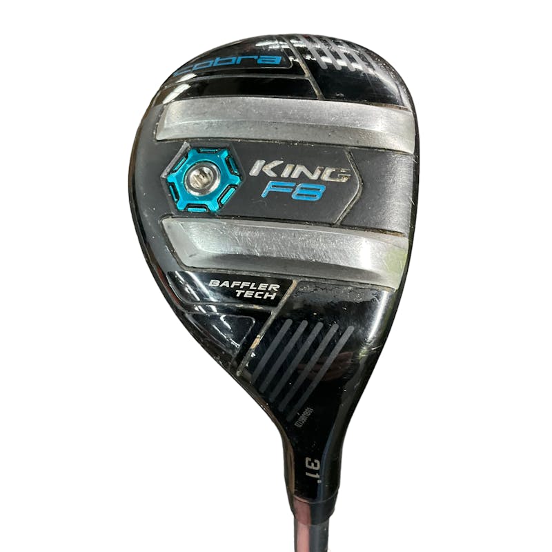 Used Cobra KING F8 7 Hybrid Ladies Flex Graphite Shaft Hybrid Clubs