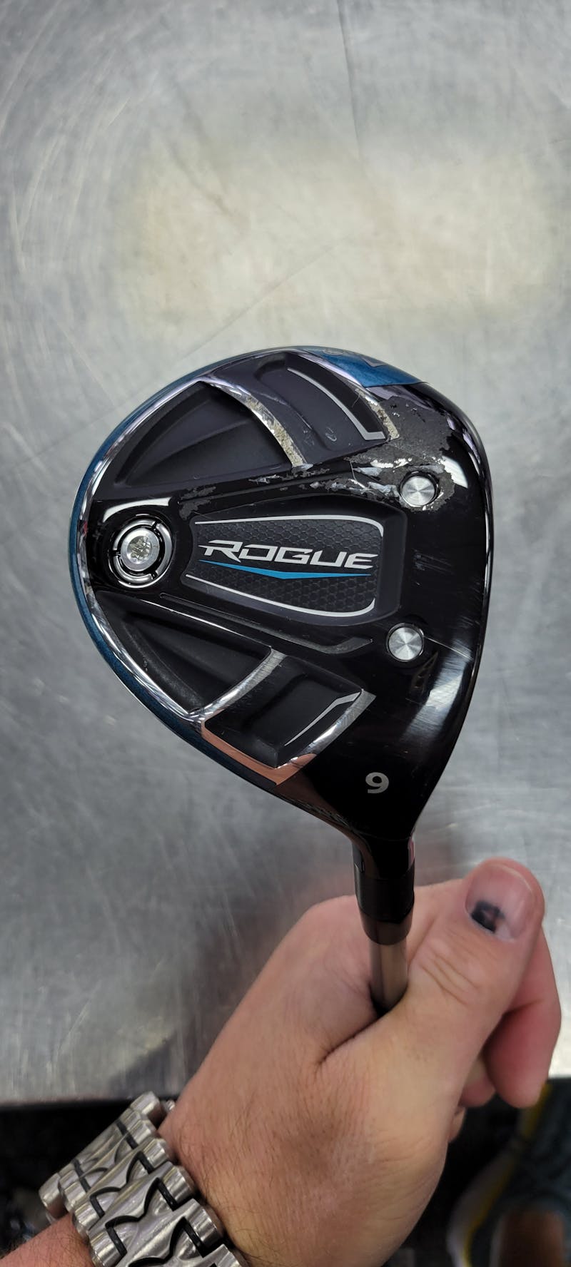 Used Callaway ROGUE 9 Wood Ladies Flex Graphite Shaft Fairway Woods