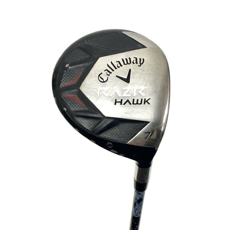 Used Callaway RAZR HAWK Men’s Right 7 Wood Senior Flex Graphite Shaft