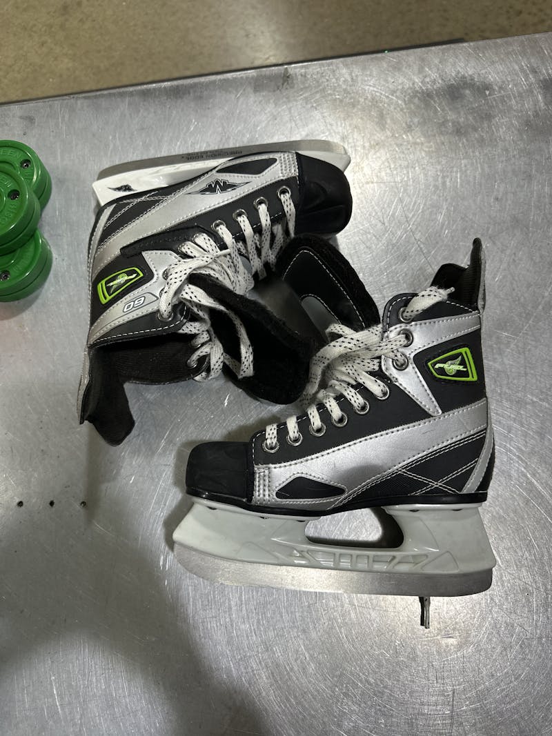 Used Mission FUEL 60 Junior 02 Ice Hockey Skates