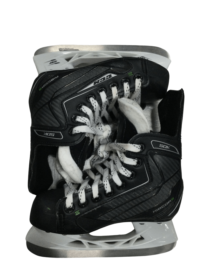 Used CCM RIBCORE 50K Youth 12.0 Ice Hockey Skates