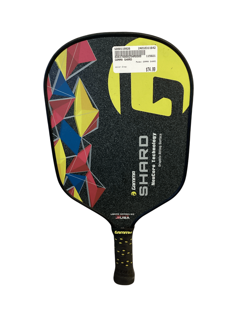 Used GAMMA SHARD Pickleball Paddles