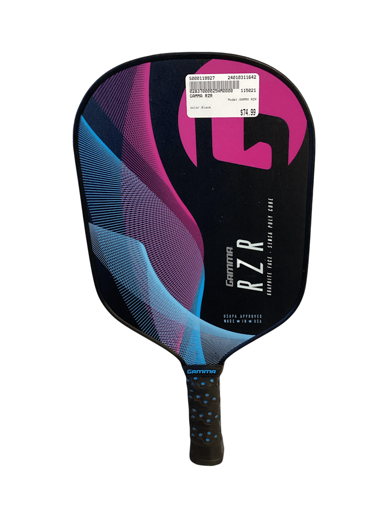 Used GAMMA RZR Pickleball Paddles