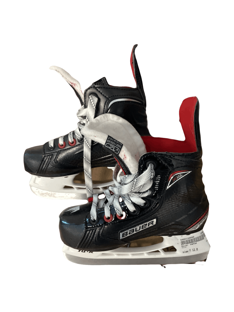 Used Bauer VAPOR Youth 12.0 Ice Hockey Skates