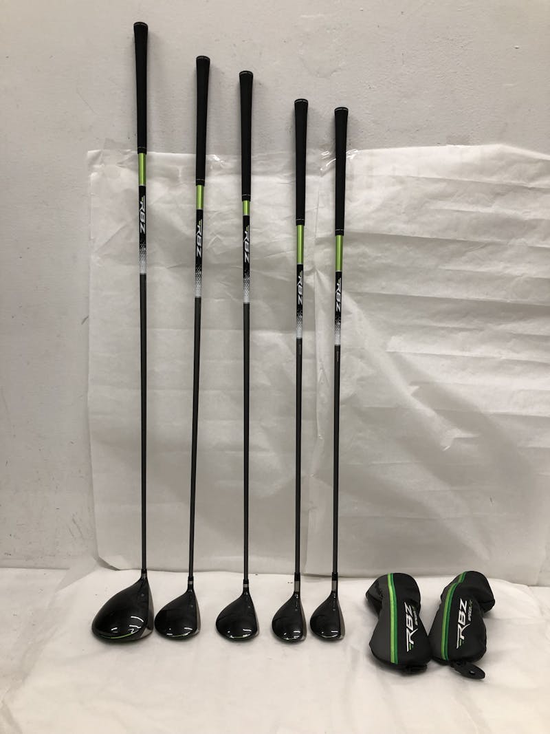 Used Taylormade RBZ SPEEDLITE 13 Piece Regular Flex Steel Shaft Men’s Club Sets