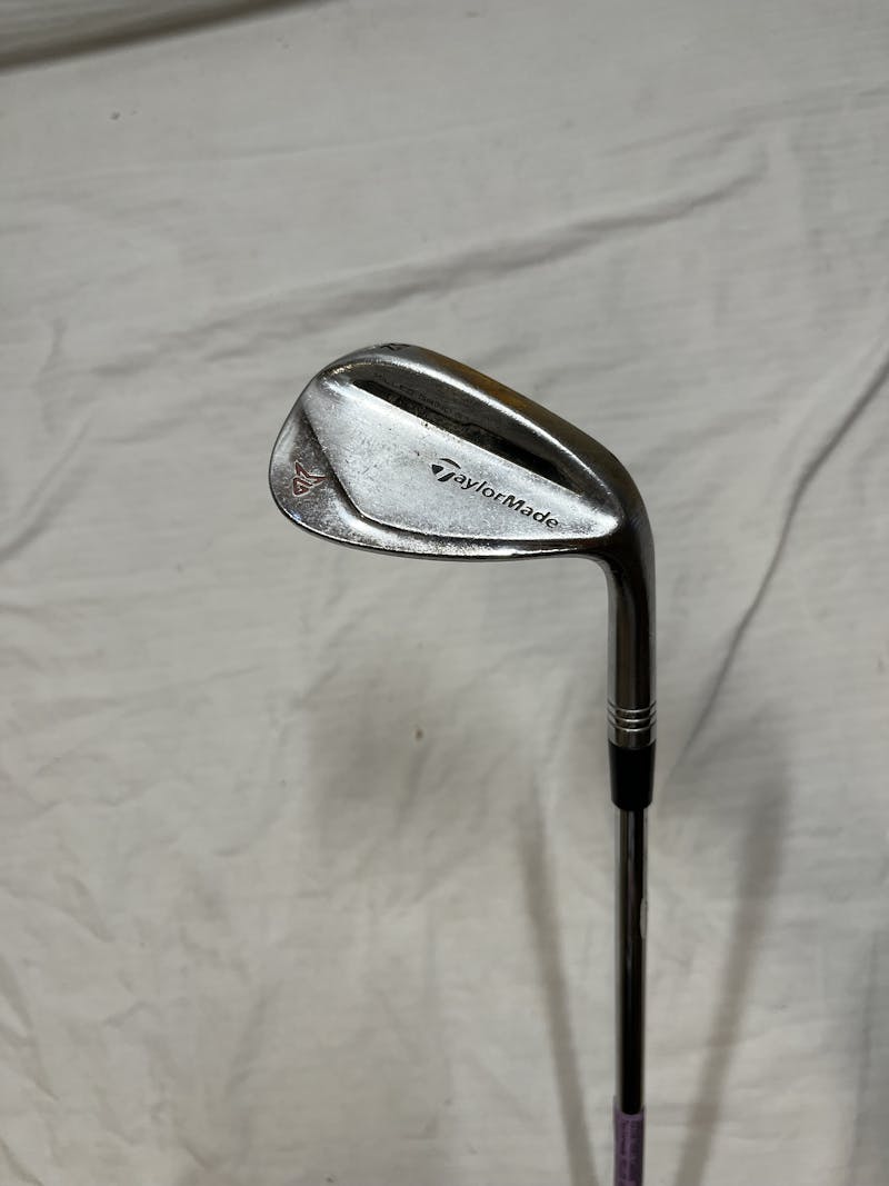 Used Taylormade MILLED GRIND 2 52 Degree Stiff Flex Steel Shaft Wedges