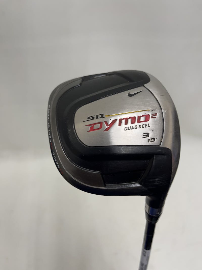 Used Nike SQ DYMO 2 3 Wood Regular Flex Graphite Shaft Fairway Woods