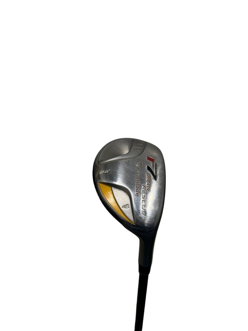 Used Taylormade R7 DRAW RESCUE 4 Wood Regular Flex Steel Shaft Fairway Woods