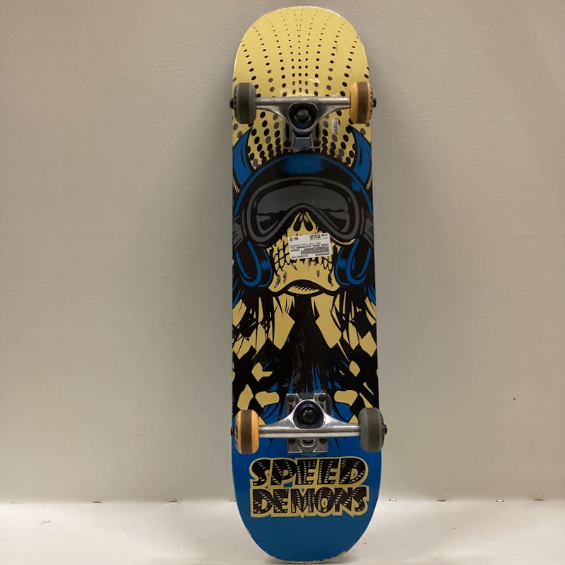 Used SPEED DEMON SKATEBOARD Regular Complete Skateboards