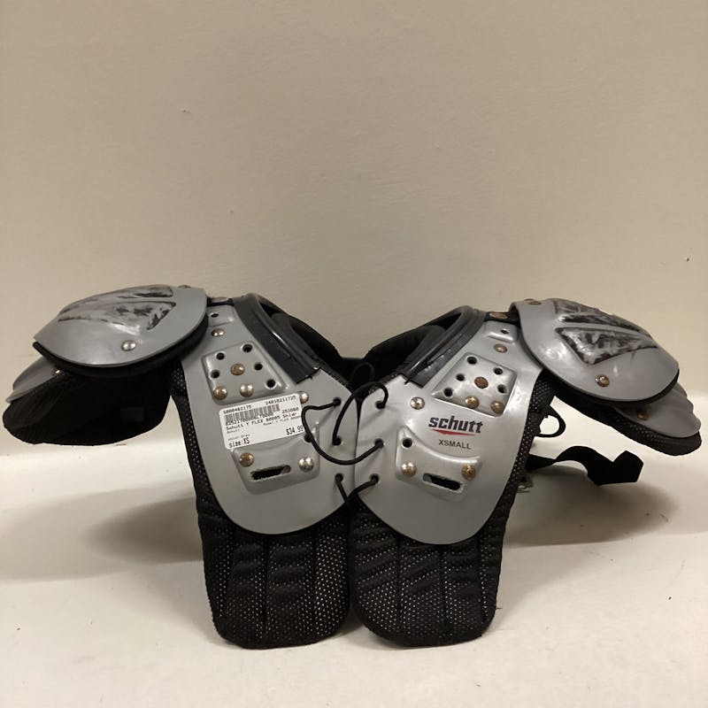 Used Schutt Y FLEX 80005 XS Football Shoulder Pads