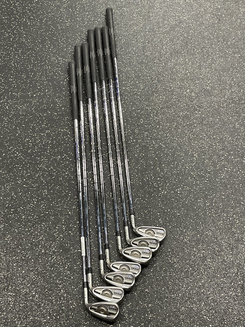 Used Ping G 2016 5I-GW/AW Stiff Flex Steel Shaft Iron Sets