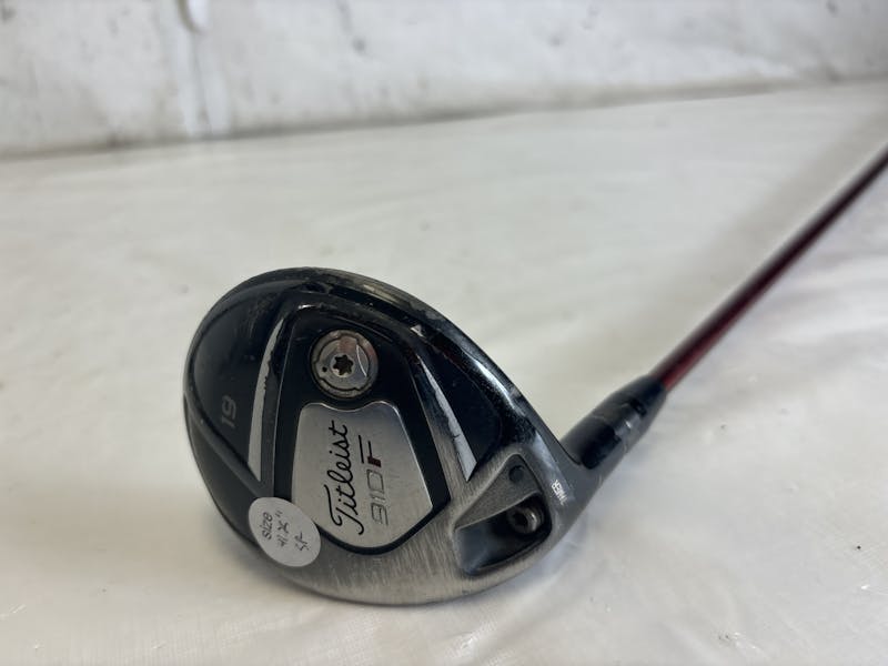 Used Titleist 910 F 19deg Wood Senior Flex Graphite Shaft Fairway Wood MLH 41.25