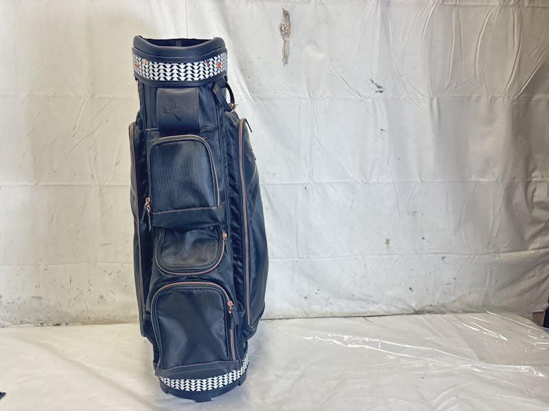 Used Callaway UPTOWN 6-Way Womens Golf Cart Bag w/ Rain Hood – Excellent