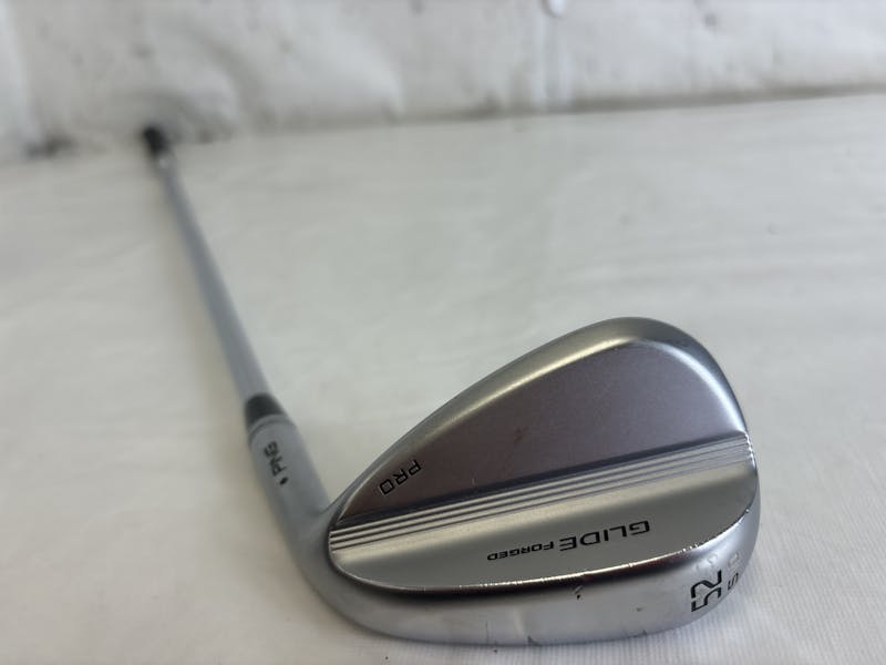 Used Ping GLIDE FORGED PRO Black Dot S Grind 52 Degree 10deg bounce Steel Shaft Wedge 35.75