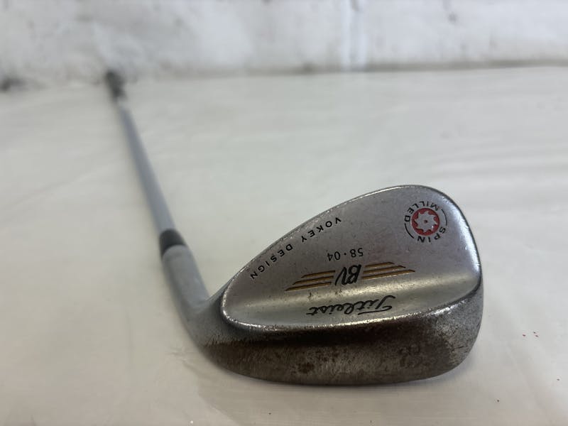 Used Titleist VOKEY DESIGN 58-04 58 Degree Wedge 32.75