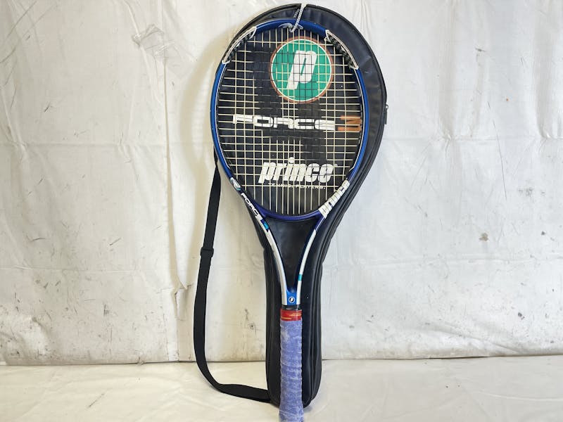 Used Prince FORCE 3 ice Ti Oversize 4 1/4 Tennis Racquet