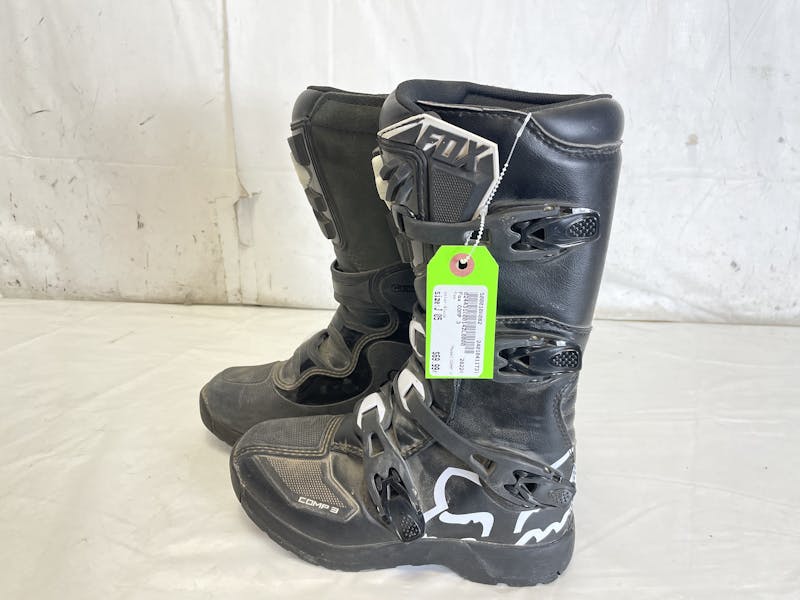 Used Fox COMP 3 Junior Size 5 Motocross Boots