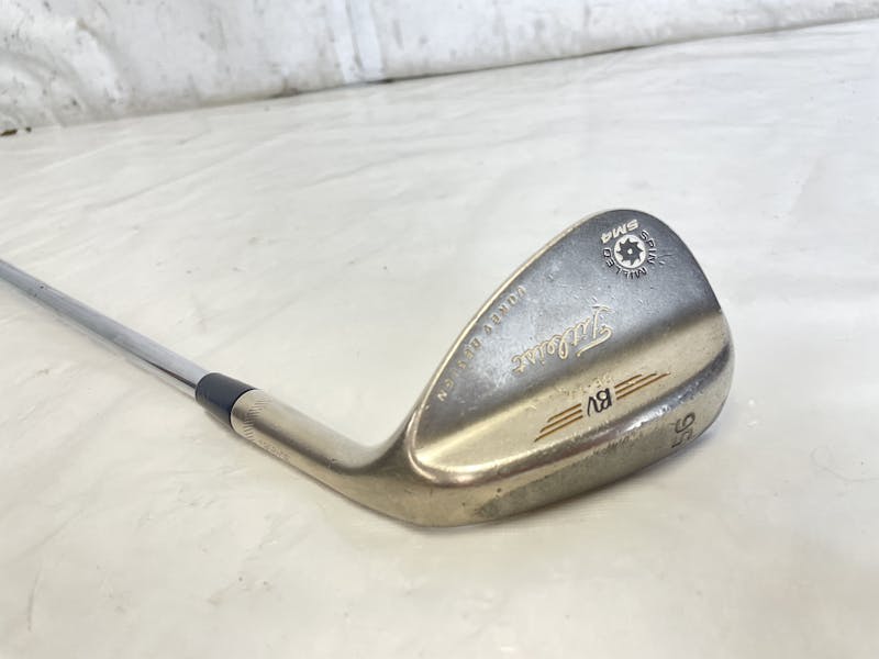 Used Titleist 56 14 SM4 56 Degree Regular Flex Steel Shaft Wedge 35.25