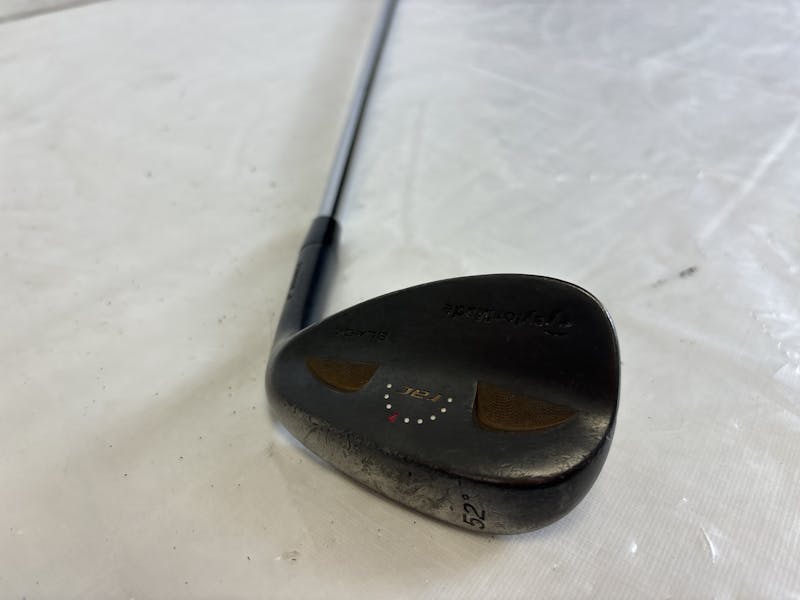 Used Taylormade RAC BLACK 8 BOUNCE 52 Degree Wedge 35.5