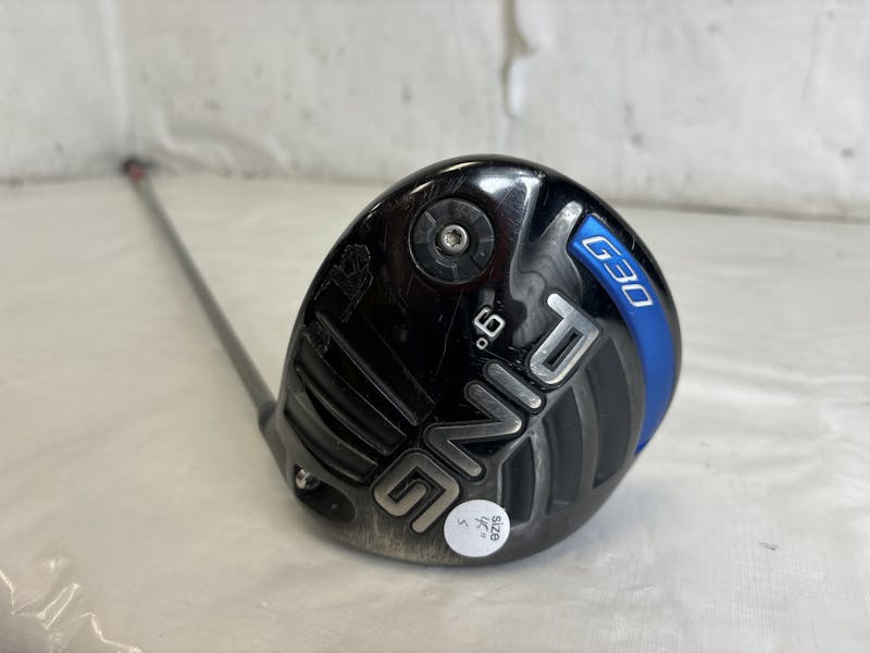 Used Ping G30 9.0 Degree Stiff Flex Graphite Shaft Golf Driver 45