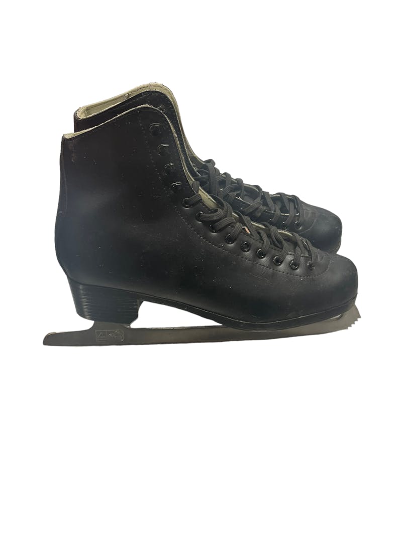 Used BLACK FIGURE SKATE Senior 10 Men’s Figure Skates