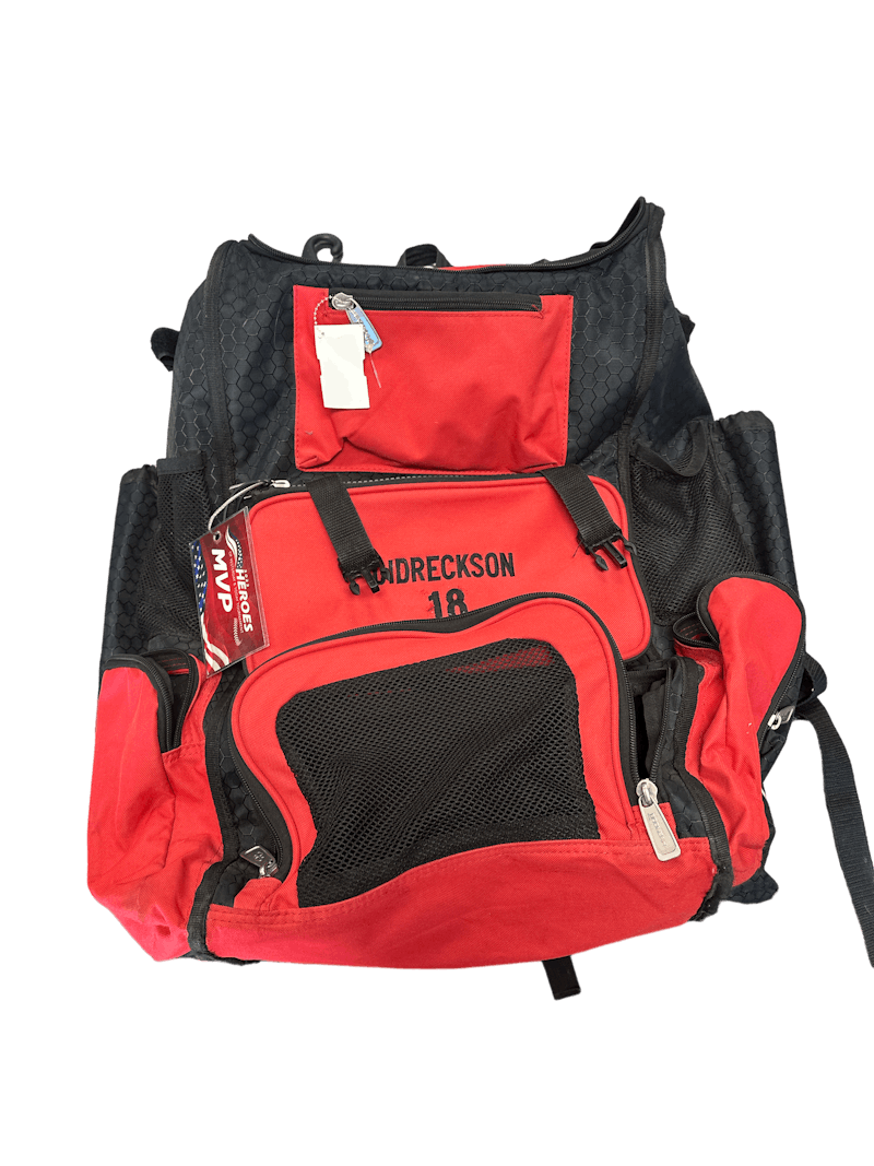 Used BoomBah PLAYER BACKPACK Baseball and Softball Equipment Bags