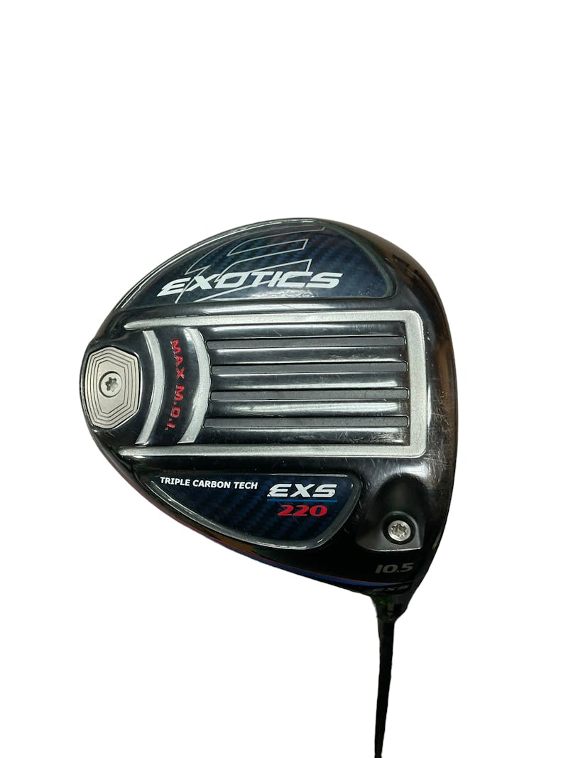 Used Tour Edge EXOTICS EX5 220 10.5 Degree Stiff Flex Graphite Shaft Drivers