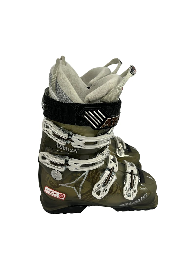 Used Atomic Medusa 80 Women’s Downhill Ski Boots Size 24.5