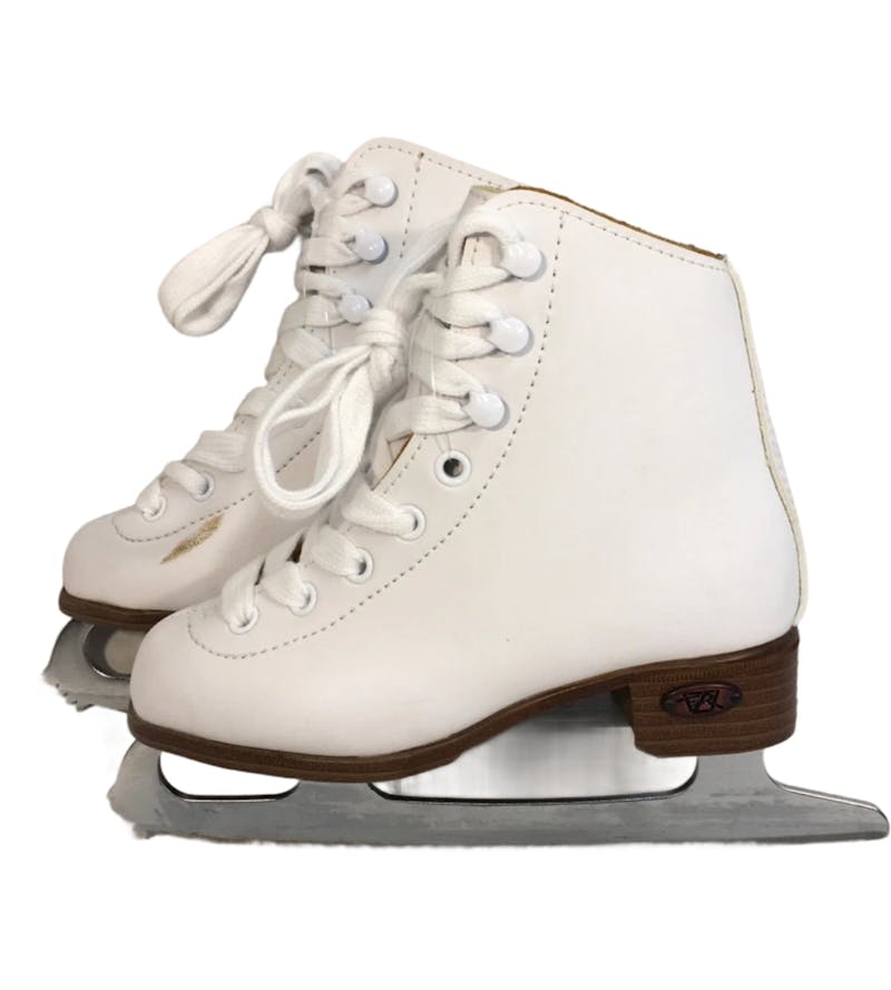 Used Riedell 12W Youth 10.0 Junior Figure Skates