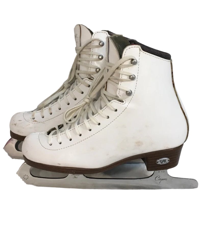 Used Riedell DIAMOND Junior 02.5 Junior Figure Skates