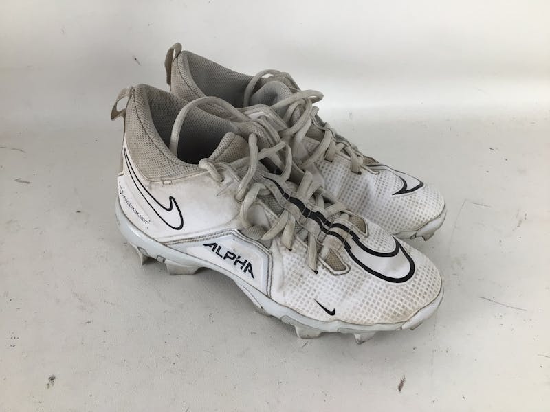 Used Nike ALPHA MENACE 3 JR 5 BB CLEATS Junior 05 Football Cleats