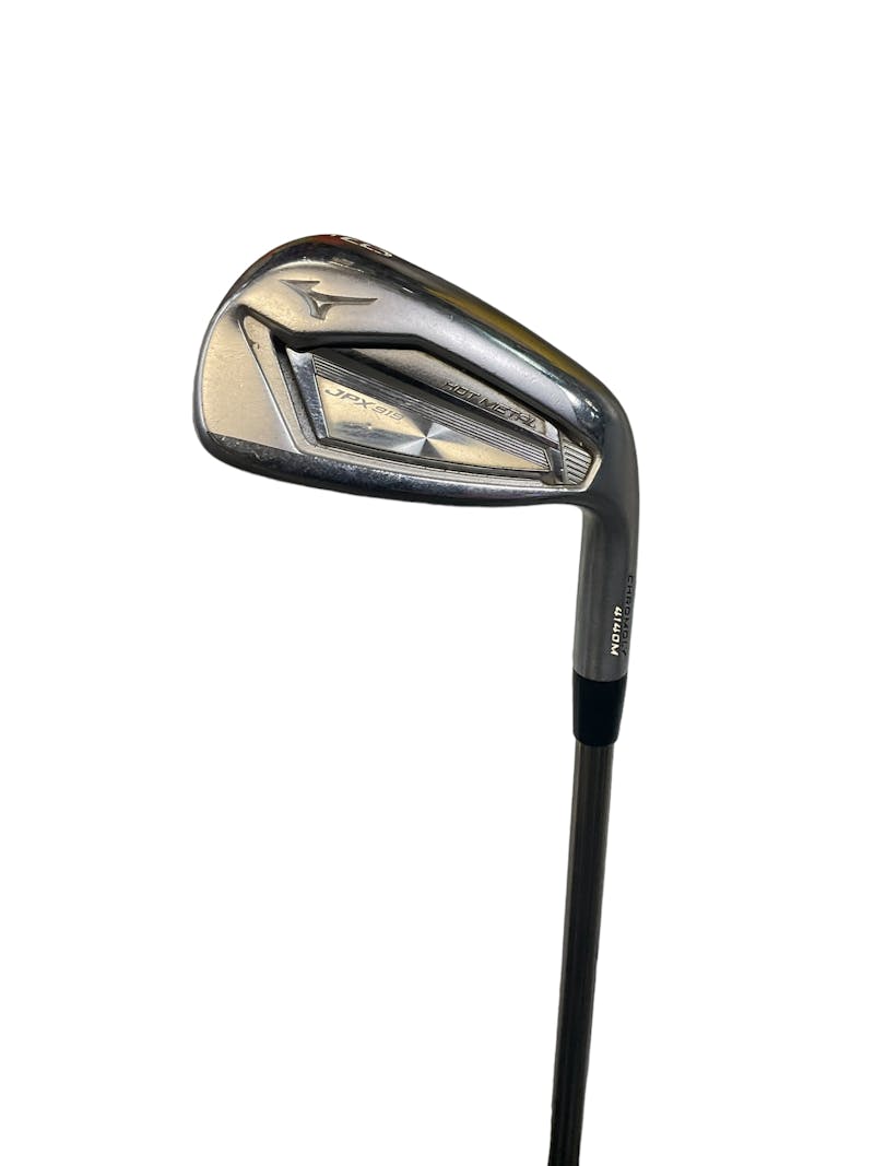 Used Mizuno JPX 919 HOT METAL 9 Iron Regular Flex Graphite Shaft Individual Irons