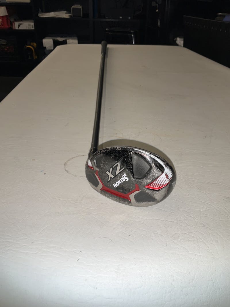 Used Srixon ZX 3 Hybrid Regular Flex Graphite Shaft Hybrid Clubs