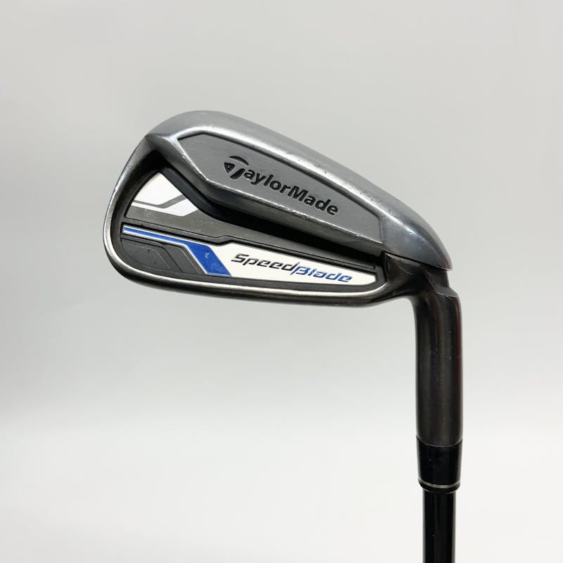 Used Taylormade SPEEDBLADES 6 Iron Regular Flex Graphite Shaft Individual Irons